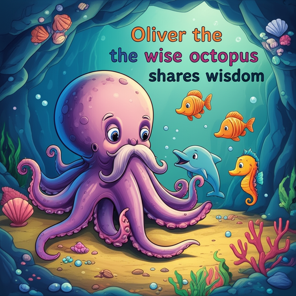 Oliver the wise octopus shares wisdom
